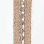 Молния рулонная  метал. Т5 (бежевая)-1