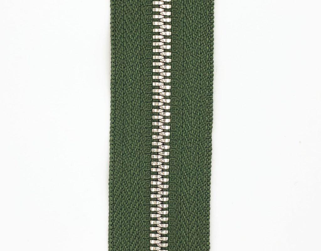 Молния рулонная метал. Т5 (зеленая)