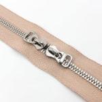 Молния рулонная  метал. Т5 (бежевая)-2