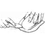 Костяная гладилка для кожи-4