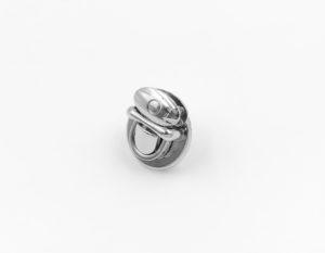 Замок для сумки (никель)