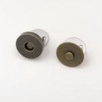 Кнопка магнитная 18 мм (антик)-2