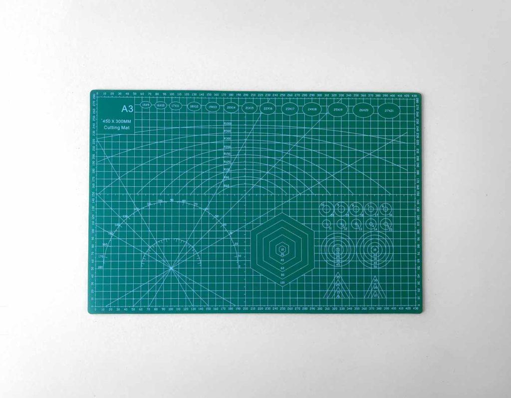 Мат двусторонний для резки А3