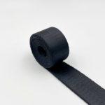 Стропа для сумок 25 мм (черная)-1