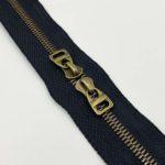 Молния рулонная метал. Т5 (черная/антик)-2