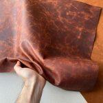 Кожа Wax Pull-up Cognac 1.2-1.4 мм-3