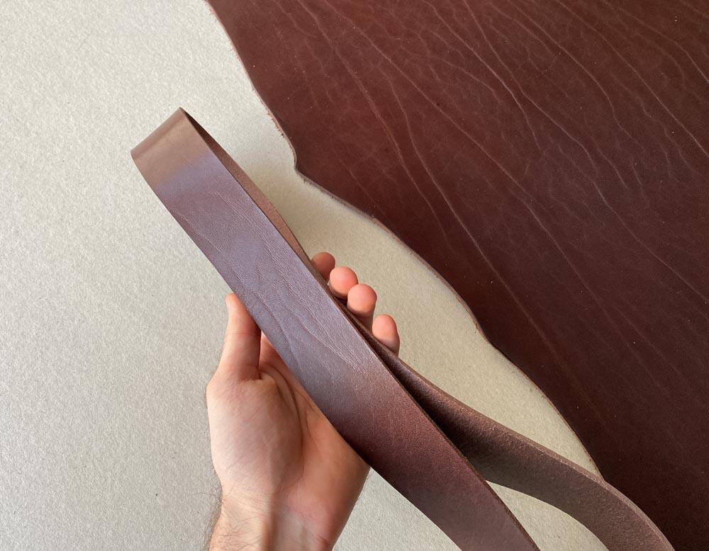 Ременные заготовки арт. Bull Castagno