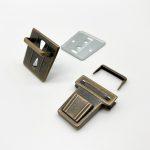 Замок для сумки (антик)-2