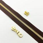 Молния YKK Excella T5 (коричневая)-1