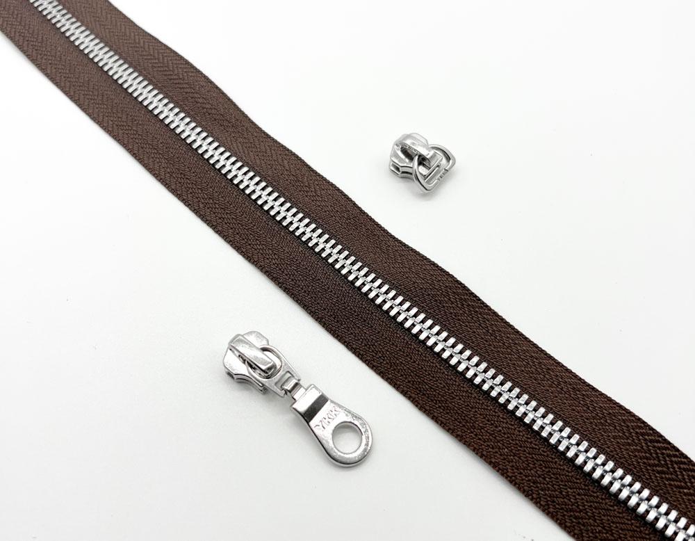 Молния YKK Excella T5 (коричневая)