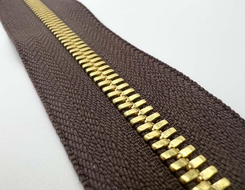 Молния YKK Excella T5 (коричневая)