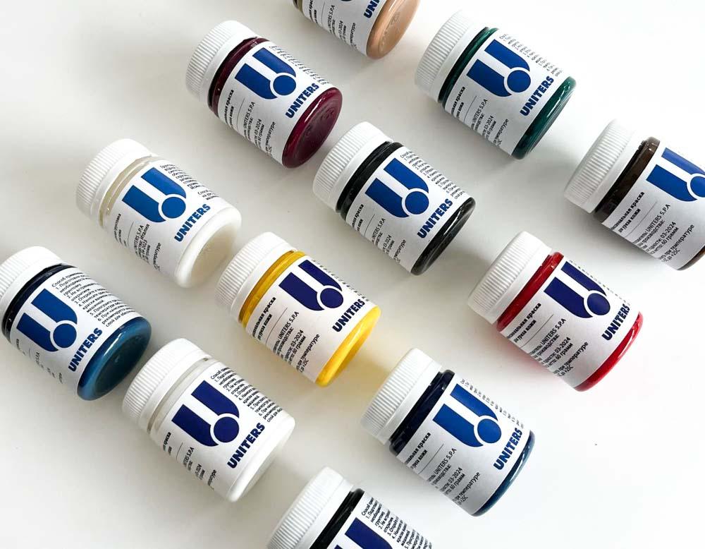 Краска Uniters для уреза кожи