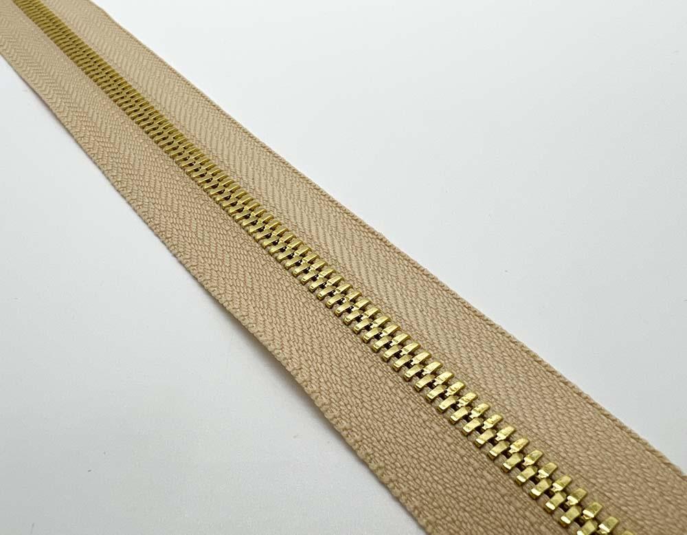 Молния YKK Excella T5 (бежевая)