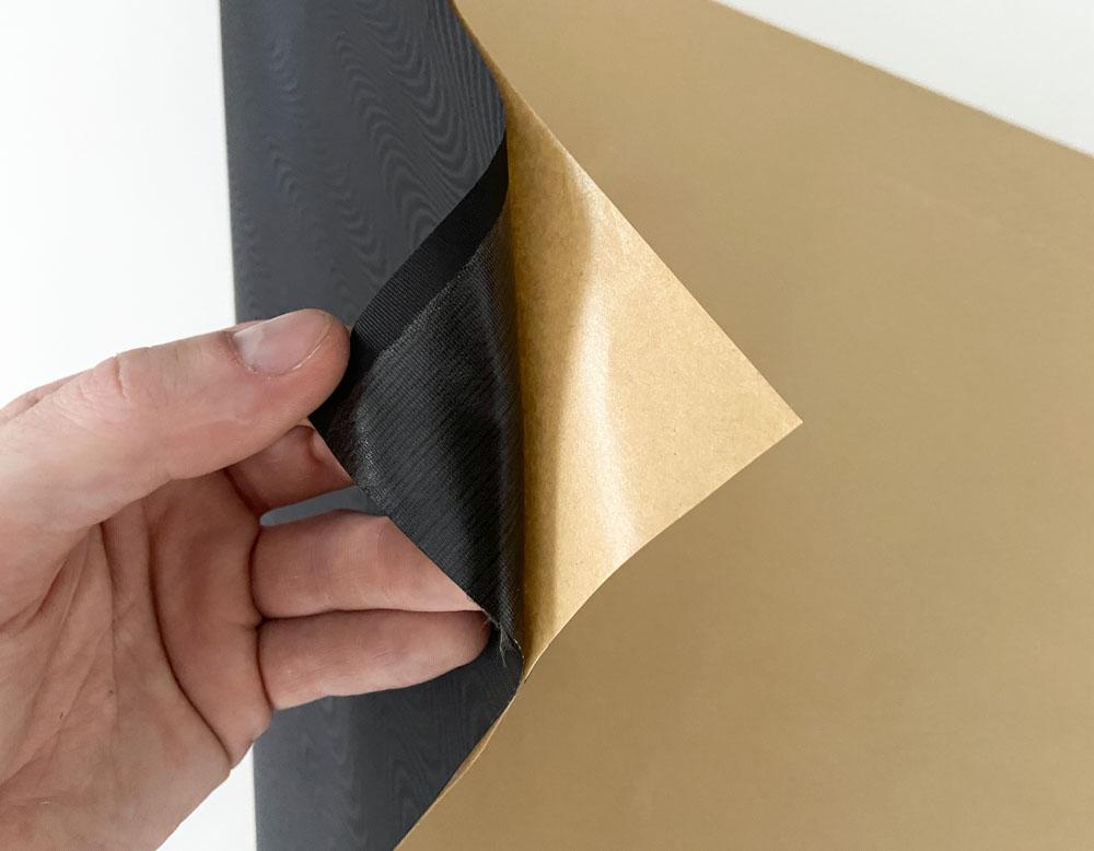 NYLON нейлон клеевой черный (0,15 мм)