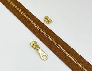 Молния YKK Excella T5 (светло-коричневая)