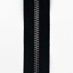 Молния рулонная метал. Т5 (черная/тем.никель)-1