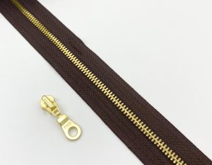 Молния YKK Excella T3 (коричневая)