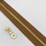 Молния YKK Excella T3 (светло-коричневая)-1