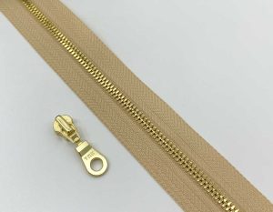 Молния YKK Excella T3 (бежевая)