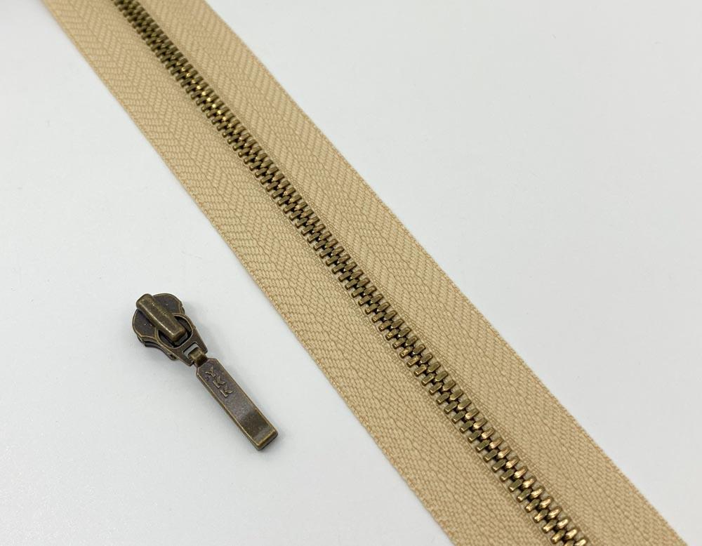 Молния YKK Excella T3 (бежевая)