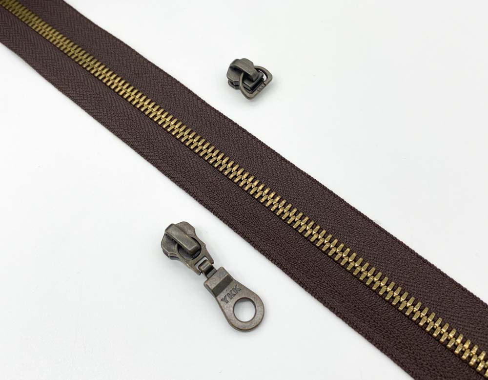 Молния YKK Excella T5 (коричневая)