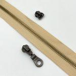 Молния YKK Excella T5 (бежевая)-1