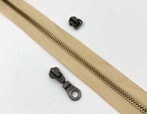 Молния YKK Excella T5 (бежевая)