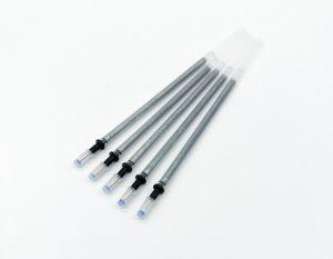 Стержень для кожи (серебряный)