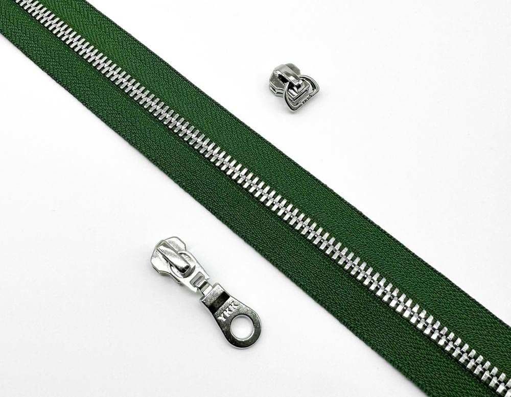 Молния YKK Excella T5 (зеленая)