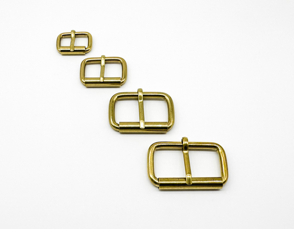 Роликовые пряжки латунные