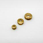 Люверсы круглые винтовые латунные (5, 8, 10 мм)-1