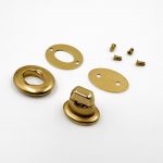 Замок для сумки (латунь)-4