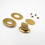 Замок для сумки (латунь)-4