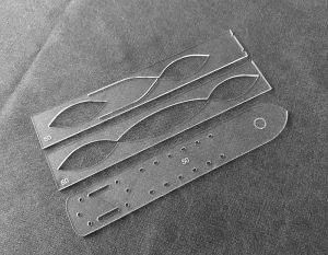 Офицерский ремень 50 мм (лекало)