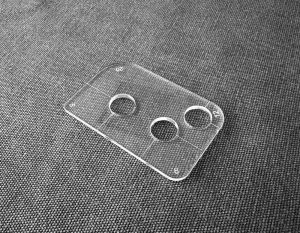 Шаблон радиусный (с отверстиями под кнопки)