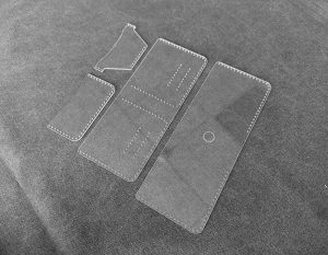 Бифолд — кошелек (лекало)