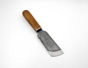 Нож шорный cкошенный полукруг