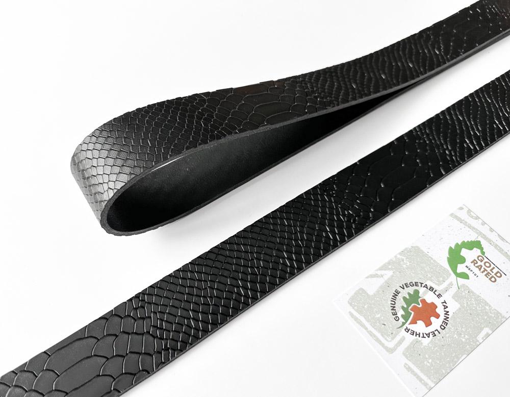 Ременные заготовки арт. Anaconda Nero