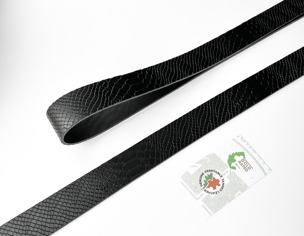 Ременные заготовки арт. Anaconda Nero
