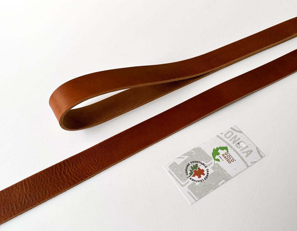 Ременные заготовки арт. Oregon Matt Cognac